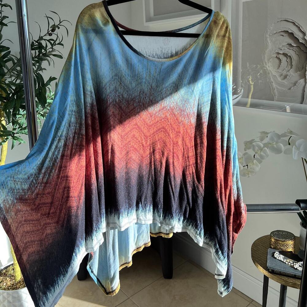 Bohemian Poncho Blouse